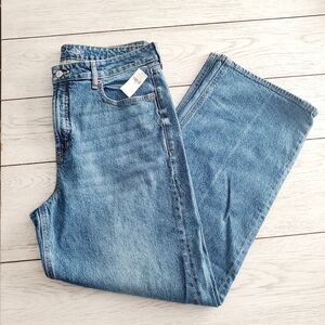 Old Navy Women's Blue Flare & Wide Leg Jeans